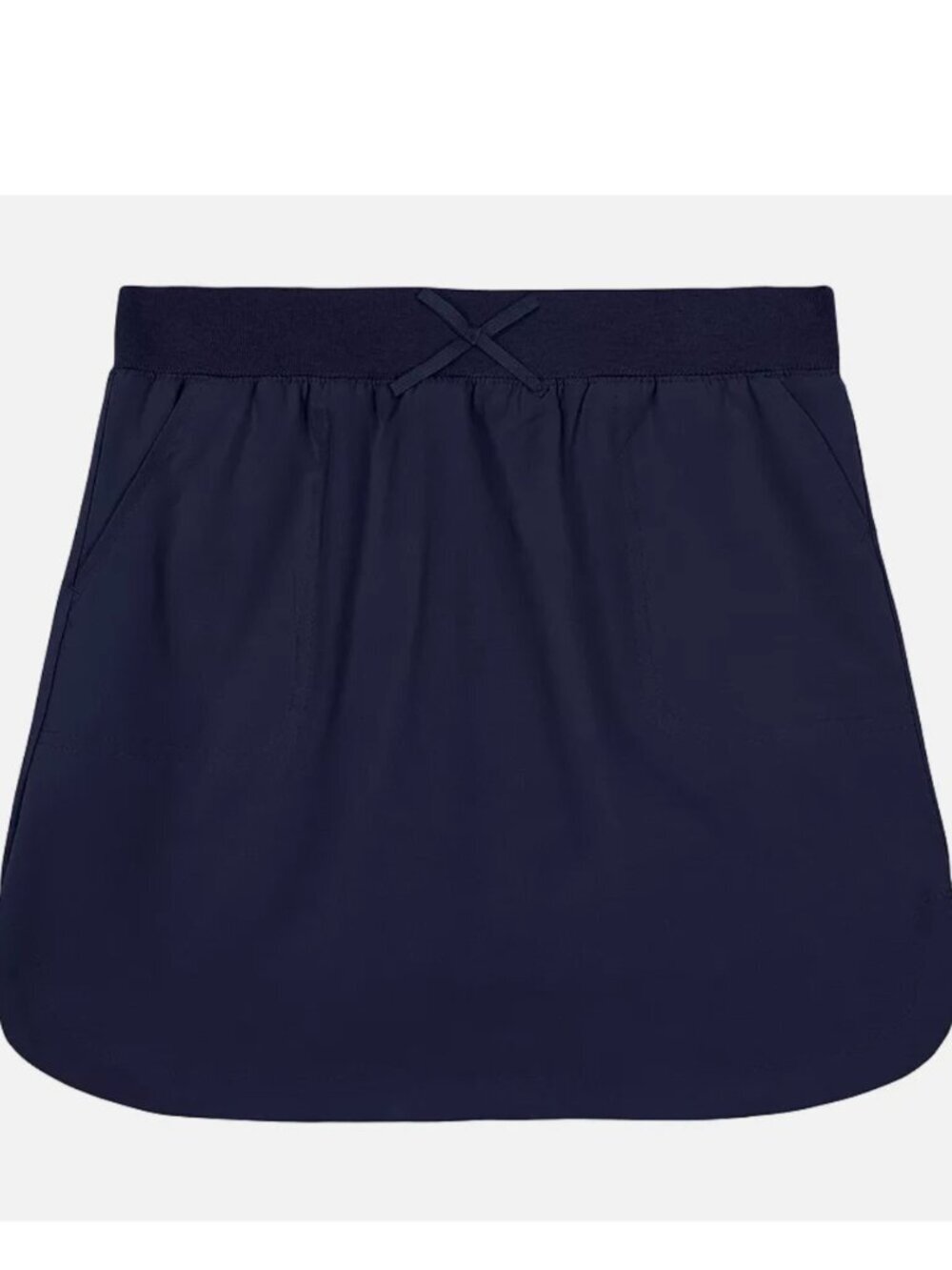 IZOD Performance Girls Plus Navy Blue Polyester Spandex Scooter Skort Sz 16.5